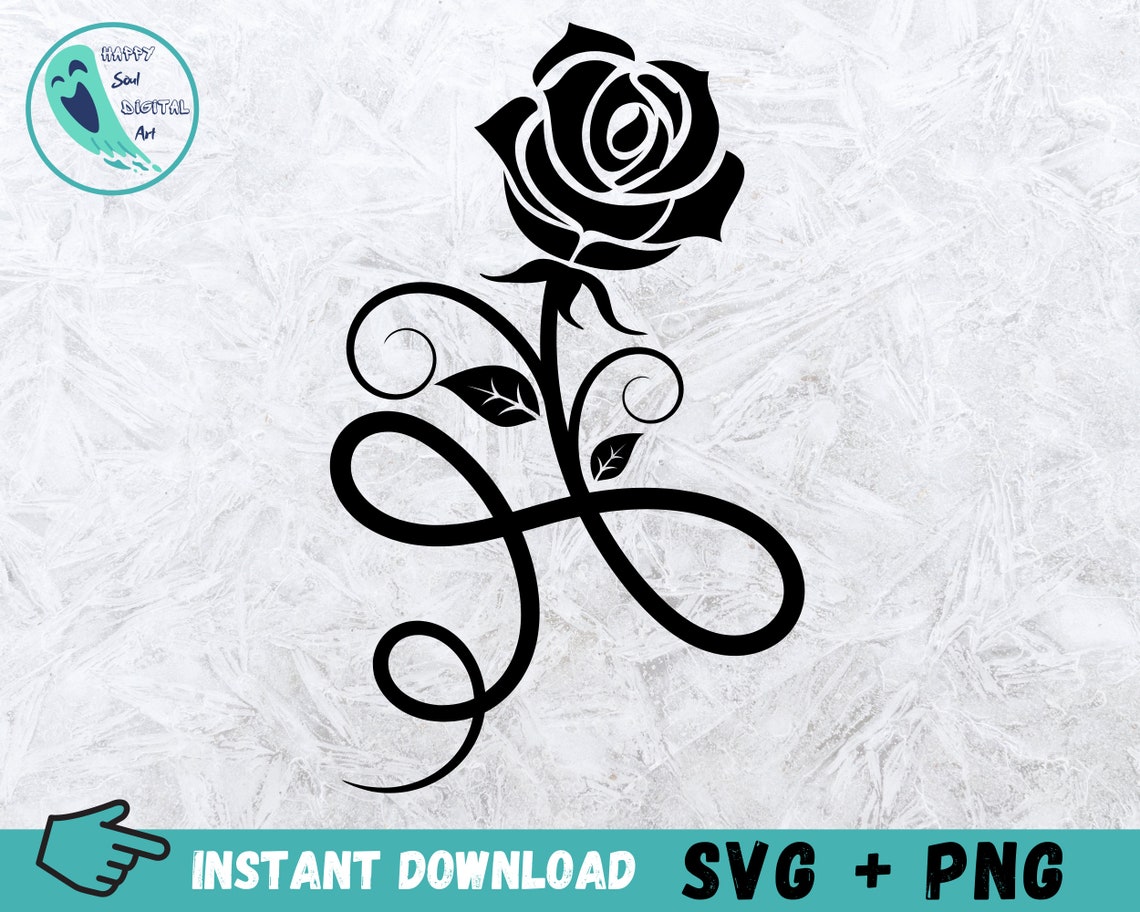 Rose SVG Flower SVG Rose Cricut Roses Svg SVG Cut Files | Etsy