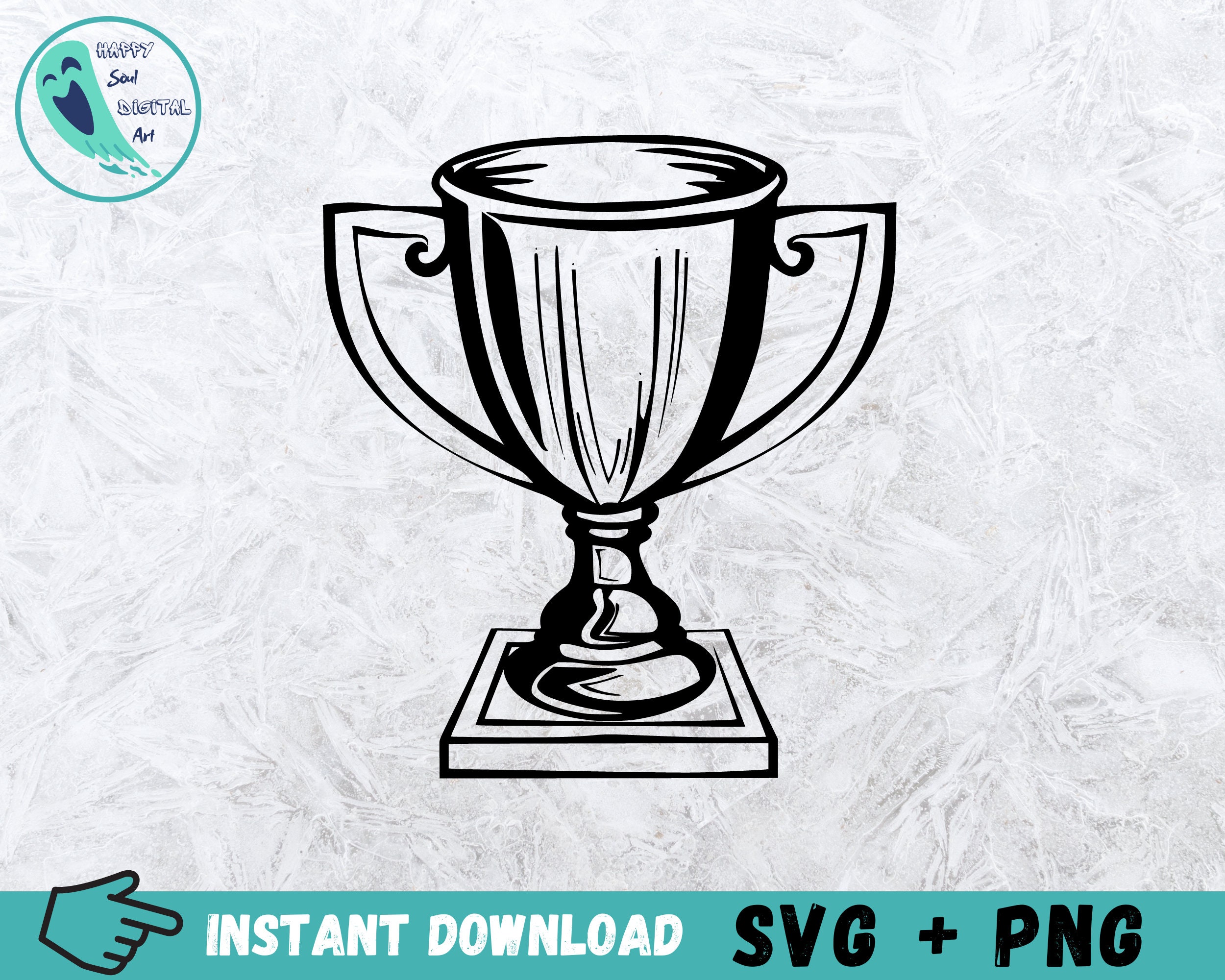 Trophy SVG Bundle: Hand-drawn Award Designs (digital Download) - Etsy