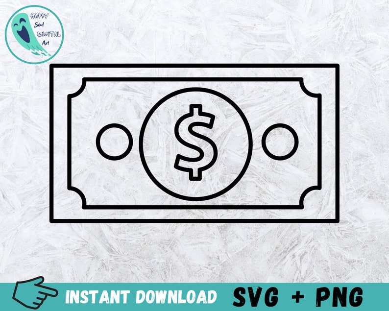 Dollar SVG, Money Bag SVG, Dollar Sign SVG Bundle, Dollar Sign Clip Art, Dollar Sign Cut Files, Money Bag Vector, Dollar Sign Cricut, Png image 5