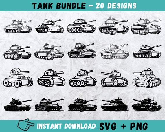 Tank SVG Bundle, Military Tank Cricut, Army Tank Cricut, Tank Svg, Tank  Monogram, Tank Silhouette, Tank Cut File, Instant Download, Vector -   Canada