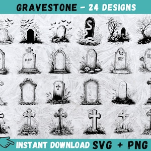Grafsteen SVG, grafsteen SVG, graf clipart, grafsteen SVG, begraafplaats SVG, instant downloadbestand, grafsteen Cricut, vector, png