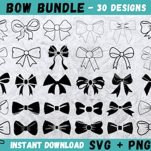 Fiocco SVG, Pacchetto SVG Fiocco, Papillon Svg, Nastro Svg, Fiocco Cricut, Vettore Fiocco, Clipart Fiocco, Fiocco Cheer Svg, File di taglio Fiocco, Silhouette Fiocco, Fiocchi Svg