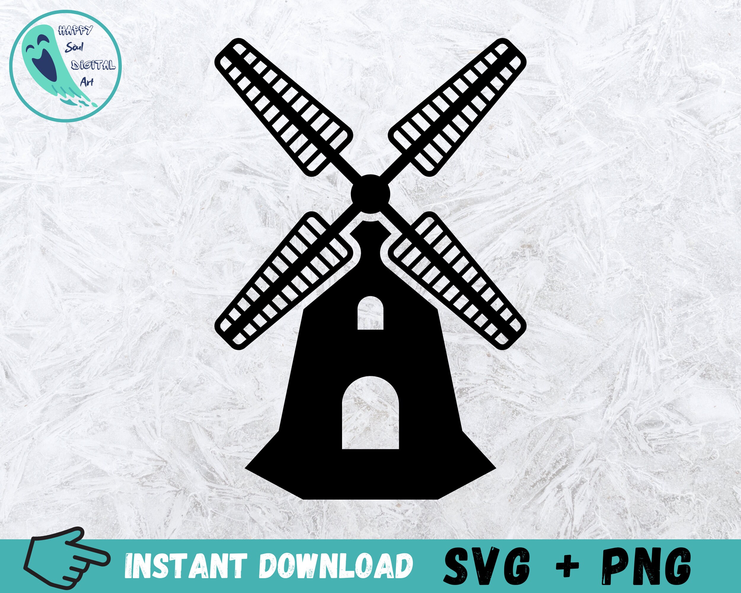 Windmill SVG Wind Turbine Svg Windmill Cricut Mill Etsy