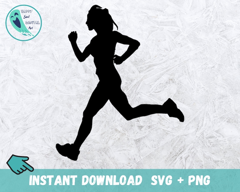 Runner SVG Runner Clipart Svg Running People Runner Cut | Etsy
