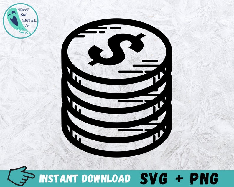 Dollar SVG, Money Bag SVG, Dollar Sign SVG Bundle, Dollar Sign Clip Art, Dollar Sign Cut Files, Money Bag Vector, Dollar Sign Cricut, Png image 4