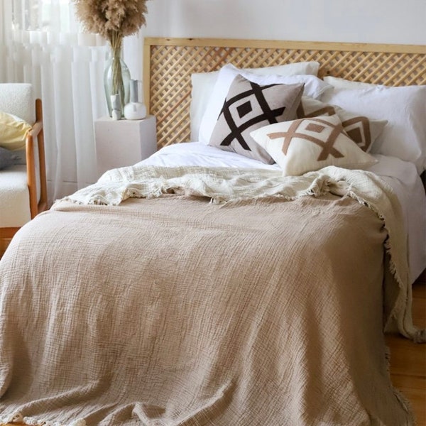 Gauze Blanket King Size Etsy