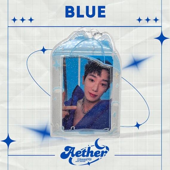 Cute Cat Ear Umbrella Raindrop - PVC Photocard Holder - Etsy