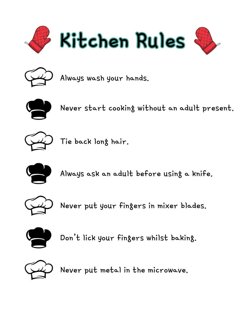 Kids Cookbook Layout Kids Recipe Book Template: Editable Cooking Journal (digital Download ...