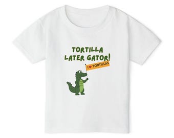 Tortillater Gator with Taco Flag