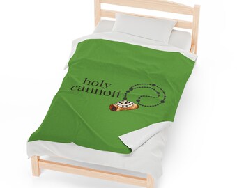 Holy Cannoli Plush Blanket