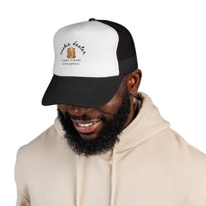 Cookie Dealer Trucker Cap: Chocolate Chip Cookies Hat, Foodie Gift