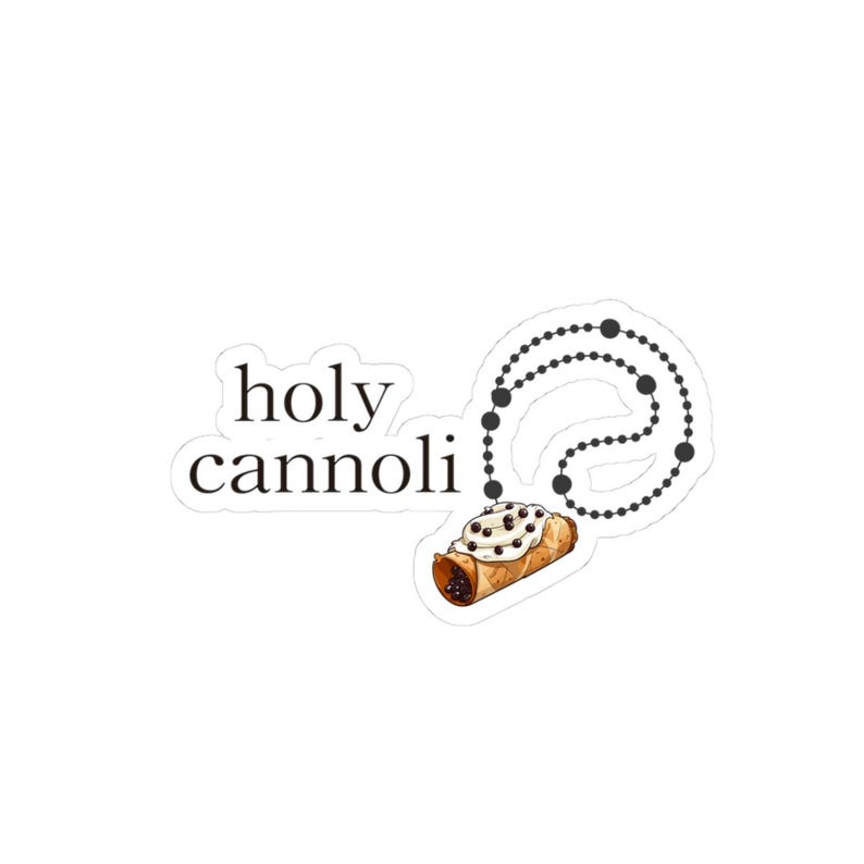 Holy Cannoli Sticker - Etsy