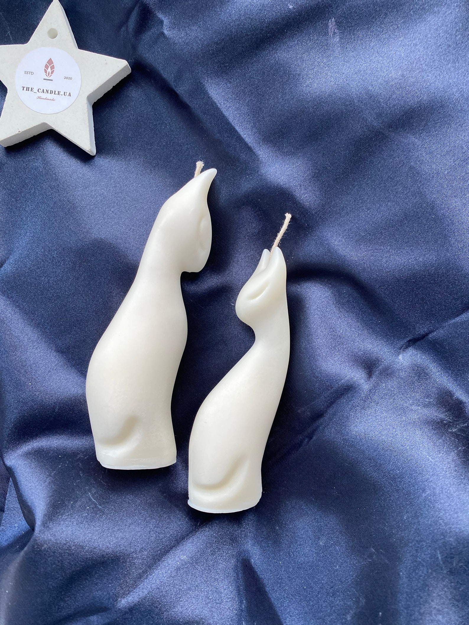 Cat Shaped Candle Soy Wax Candle Cat's Candle Сandle Etsy