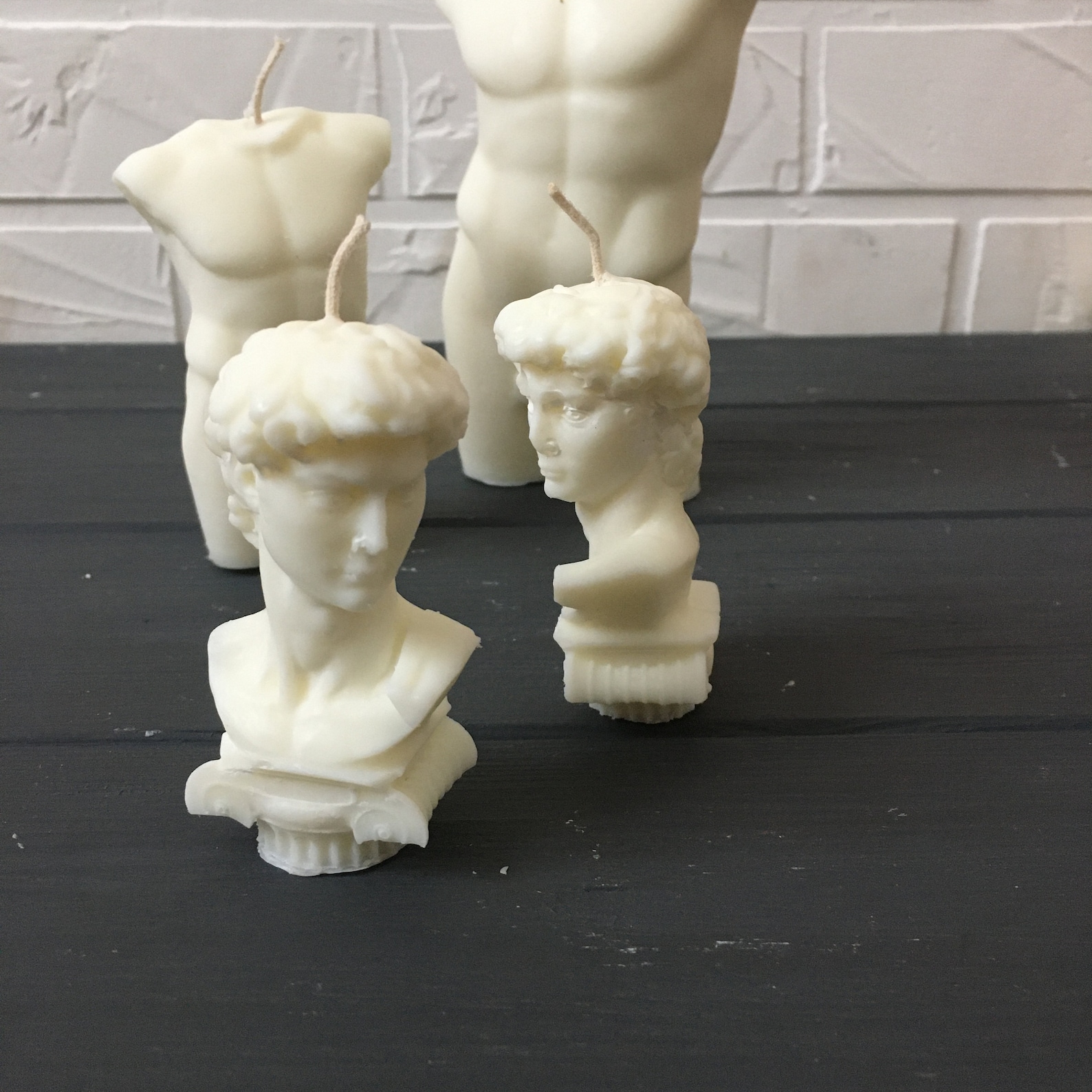 David Candle / Soy Bust Candle / Small Statue Head Candle Etsy