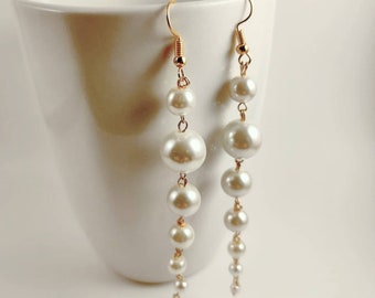 waterfall drop earrings