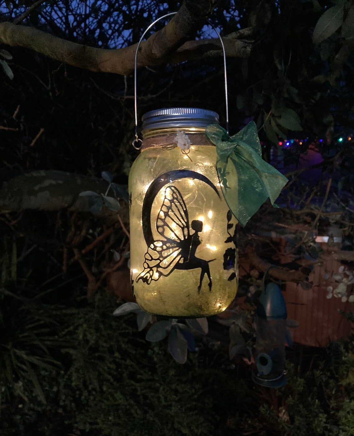Fairy lantern solar light Etsy