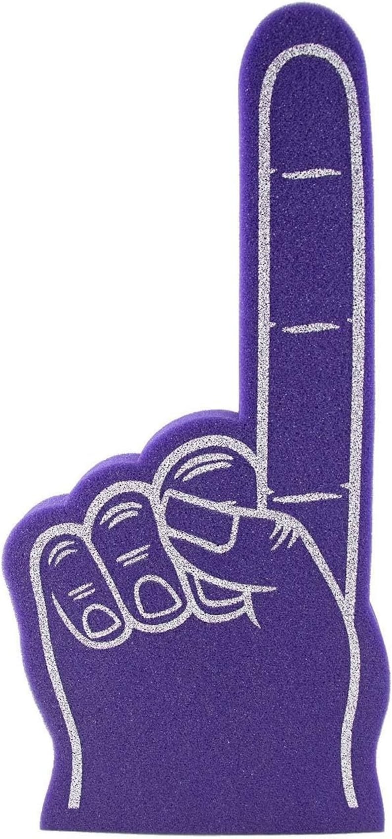 Custom Foam Finger Wedding Date Team Bride & Groom Photo Booth Prop No