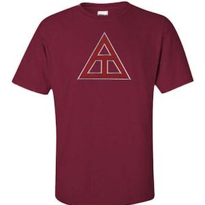 Triangle Fraternity Lettered Tee