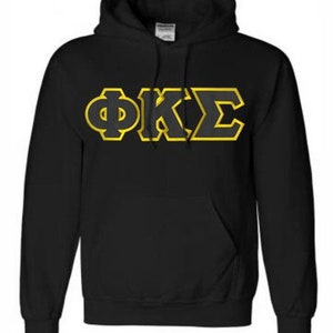 Phi Kappa Sigma Lettered Hoodie