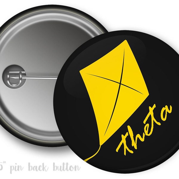 KAO Kappa Alpha Theta Kite Single or Bulk 2.25" Pinback Button