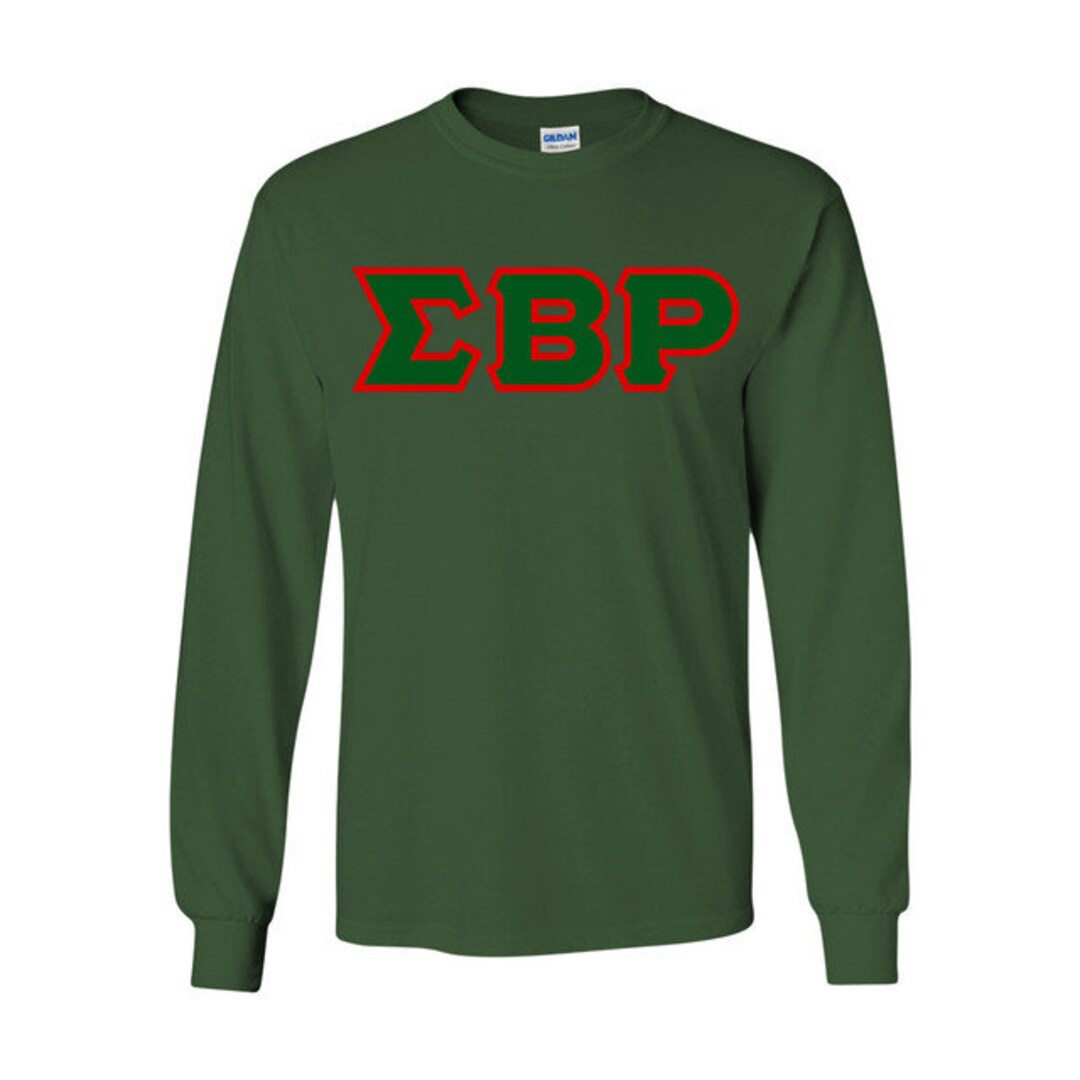 Sigma Beta Rho Fraternity Lettered Long Tee - Etsy