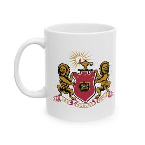 Phi Mu Crest Coffee Mug