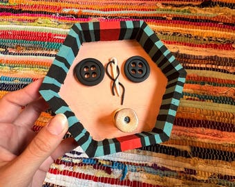 Coraline Button Sewing Box