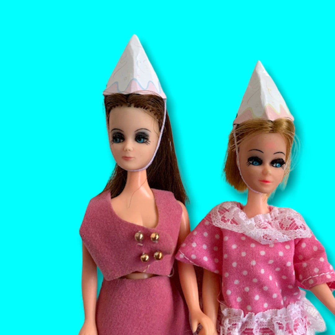 Mattel Barbie Doll Birthday Party Hats - Etsy