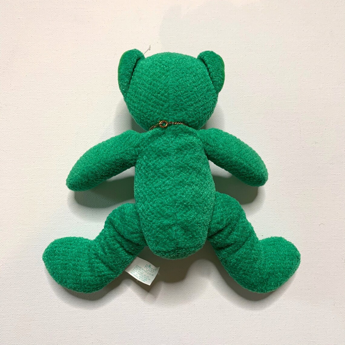 Russ Plush Bear Toy Bears of the Month May Emerald Green Teddy Etsy