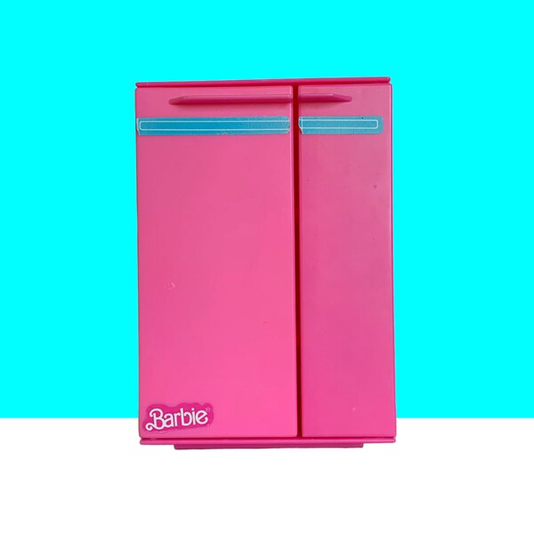 1984 Vintage Mattel Barbie Dream House Pink Refrigerator Replacement