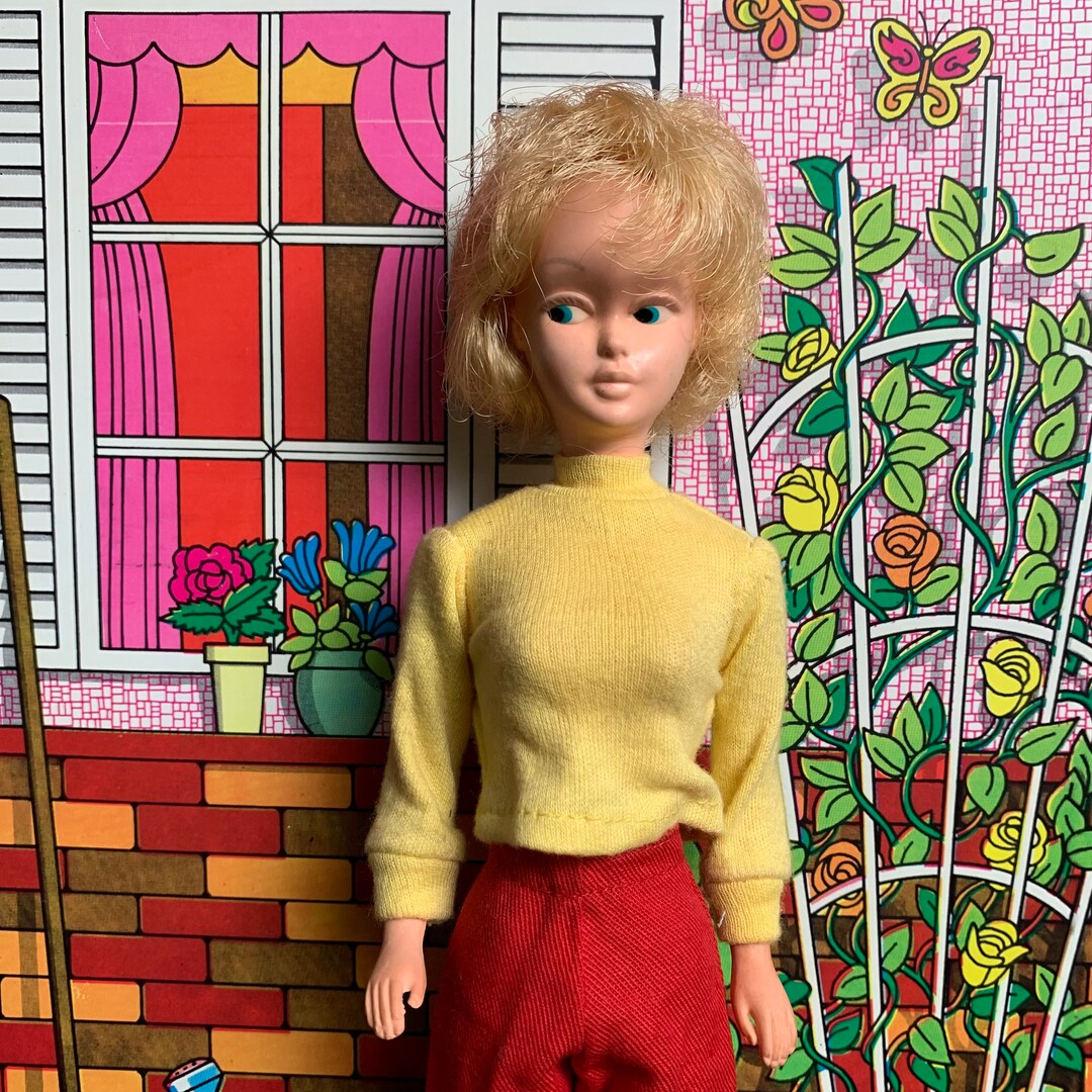 Vintage 1960s Mary Makeup Doll Etsy