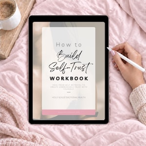 Self Trust Workbook: Guided Journal for Trusting Yourself Again (Personal Growth PDF)