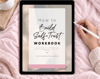 Self Trust Workbook: Guided Journal for Trusting Yourself Again (Personal Growth PDF)