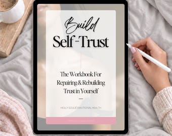 Self Trust Workbook: Guided Journal for Trusting Yourself Again (Personal Growth PDF)