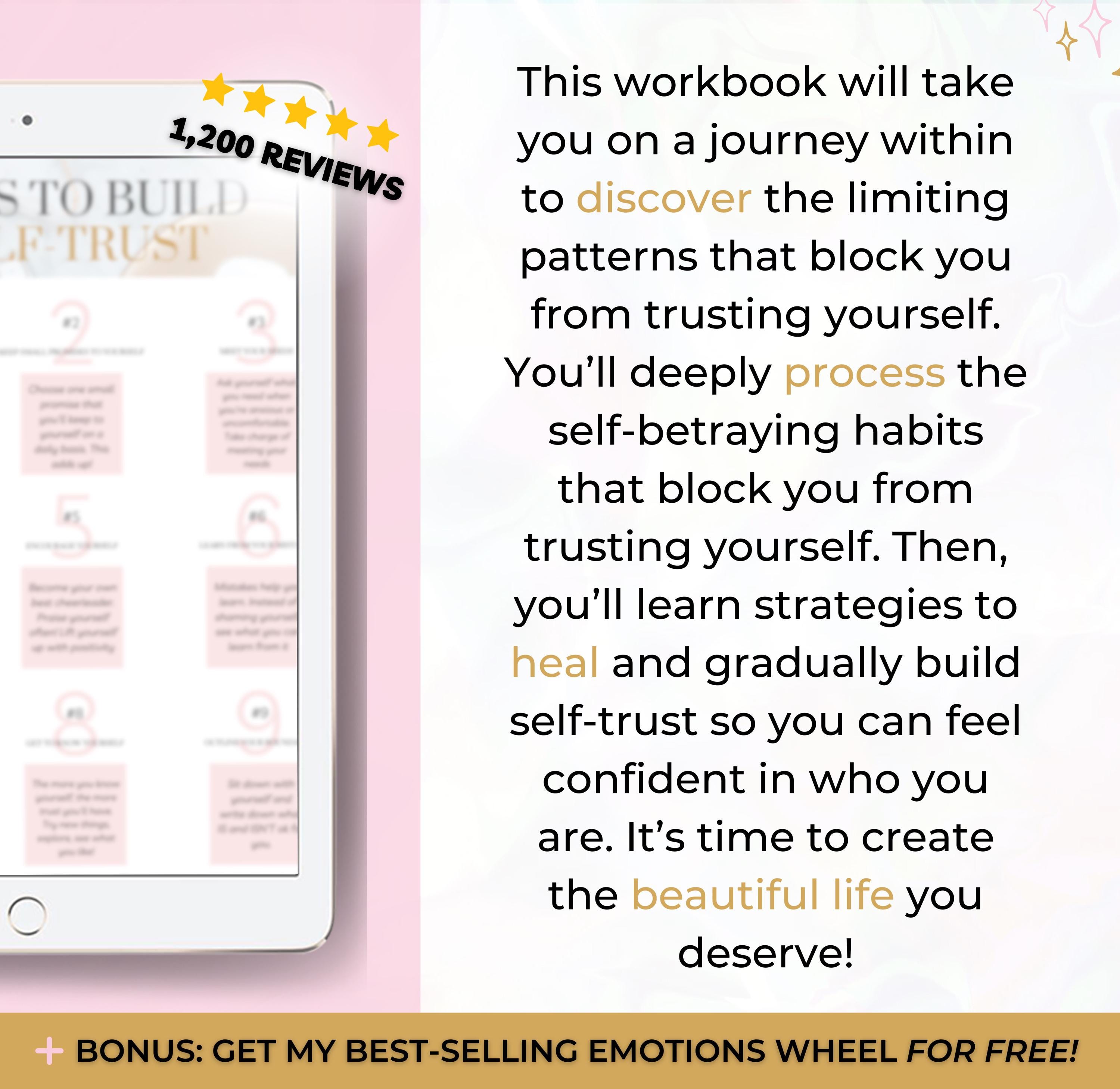 Self Trust Worksheet.pdf Self Trust Workbook: Guided Journal for Trusting Yourself Again ...