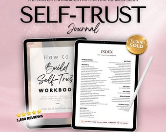 Self Trust Workbook: Guided Journal for Trusting Yourself Again (Personal Growth PDF)
