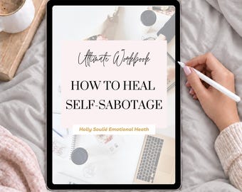 Self-Sabotage Workbook: Guided Mental Health Journal (PDF)