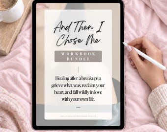 Breakup Recovery Workbook Bundle: Guided Journal for Healing After Heartbreak