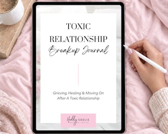 Toxic Relationship Breakup Journal Program: Guided Prompts PDF