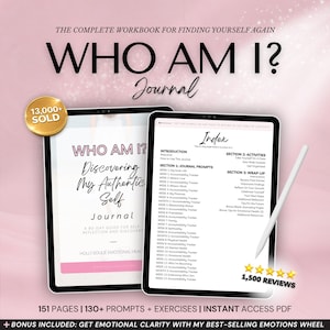 Selbstliebe & Selbstfindung Arbeitsbuch – Geführtes Tagebuch für die Wiederfindung zu sich selbst