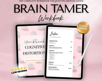 Intrusive Thoughts Workbook – Reframe Negative Thinking Patterns (PDF)