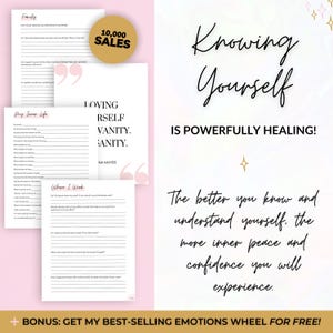 Get to Know Yourself Guided Journal Prompts, Digital Journal Goodnotes ...