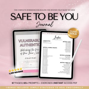 Vulnerability Workbook: Inner Child Healing Journal for Being More Open and Authentic