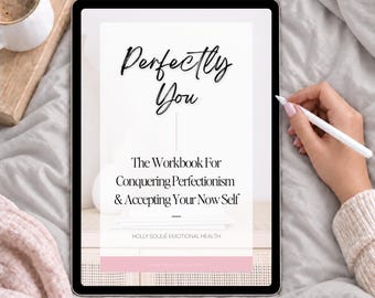Perfectionism Workbook: Self-Healing, Mental Health (PDF Download)