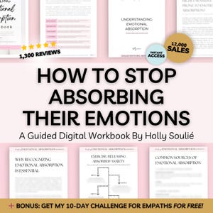 Emotional Boundaries Digital Workbook, Healthy Boundaries Workbook for Adults, People Pleasing Workbook, Codependency Workbook Guided