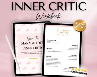 Inner Critic Workbook: Guided Journal for Self-Compassion and Healing Your Inner Voice