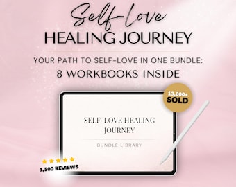 Self Love Healing Workbook Bundle: Confidence & Self-Worth (Digital Download)