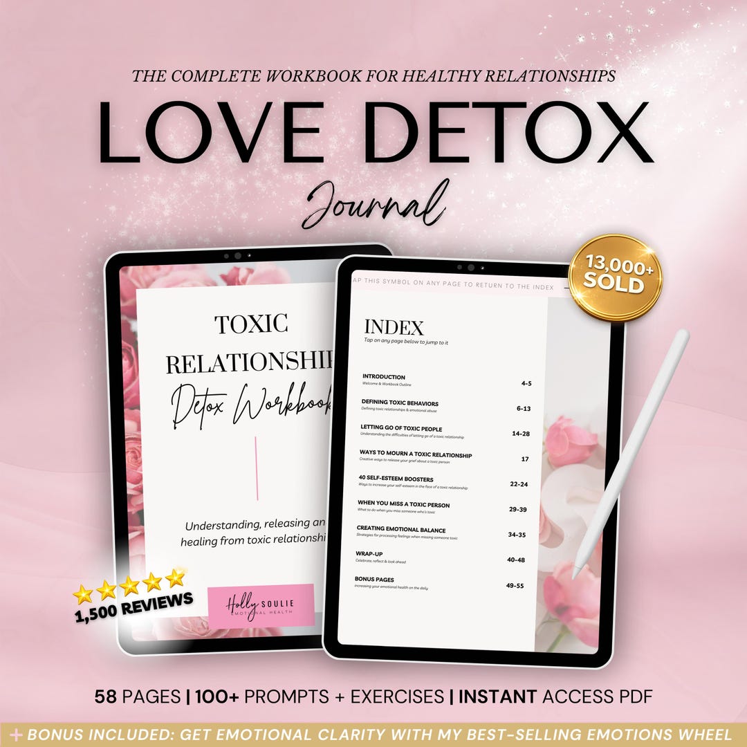 Toxic Relationship Detox Workbook: Break Free From Unhealthy ...