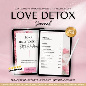 Cuaderno de trabajo para desintoxicarse de relaciones tóxicas: Libérese de patrones de relaciones poco saludables (PDF)