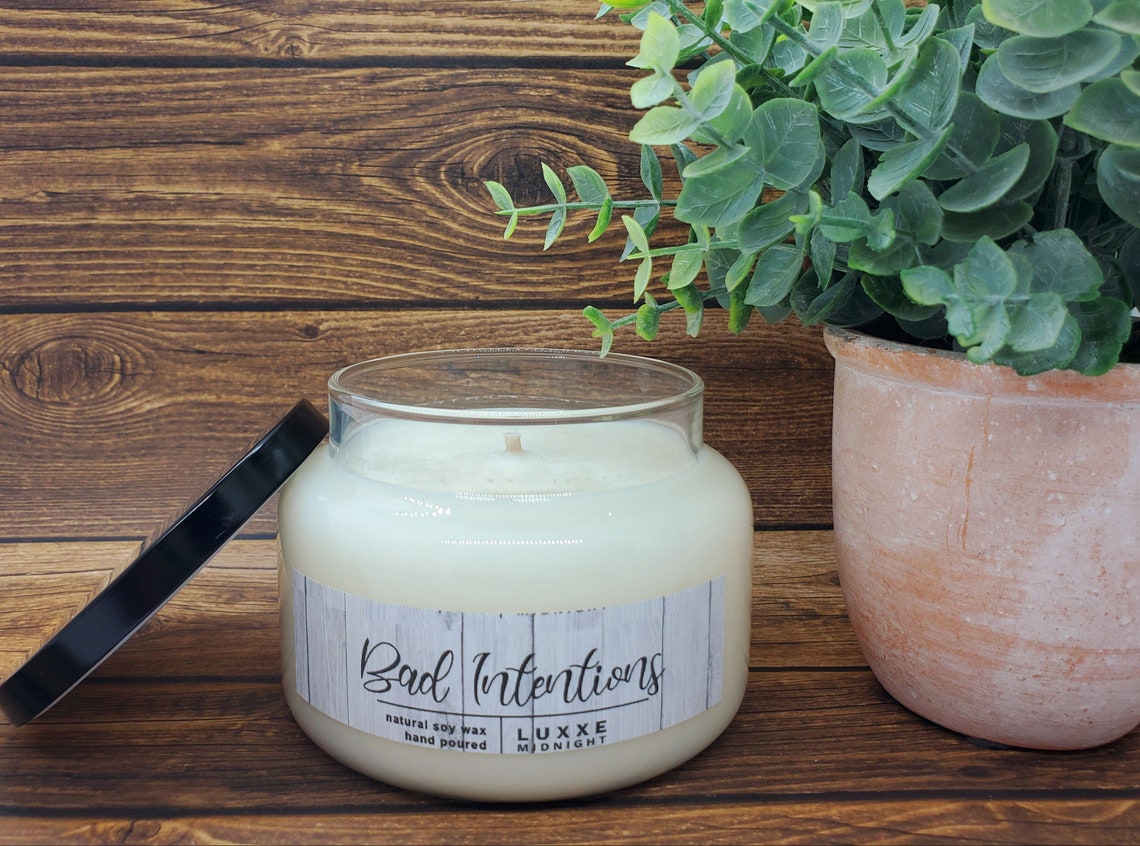 Bad Intentions Candles Scented Novelty Candles for gifts Etsy